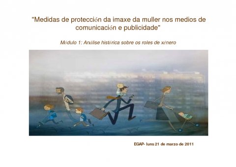 Medidas de protección da imaxe da muller nos medios de comunicación e publicidade - Medidas de protección da imaxe da muller nos medios de comunicación e publicidade